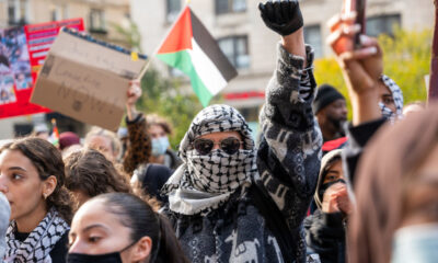 Pro-Palestinian Rally Held On Columbia University Campus