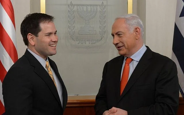Netanyahu Rubio