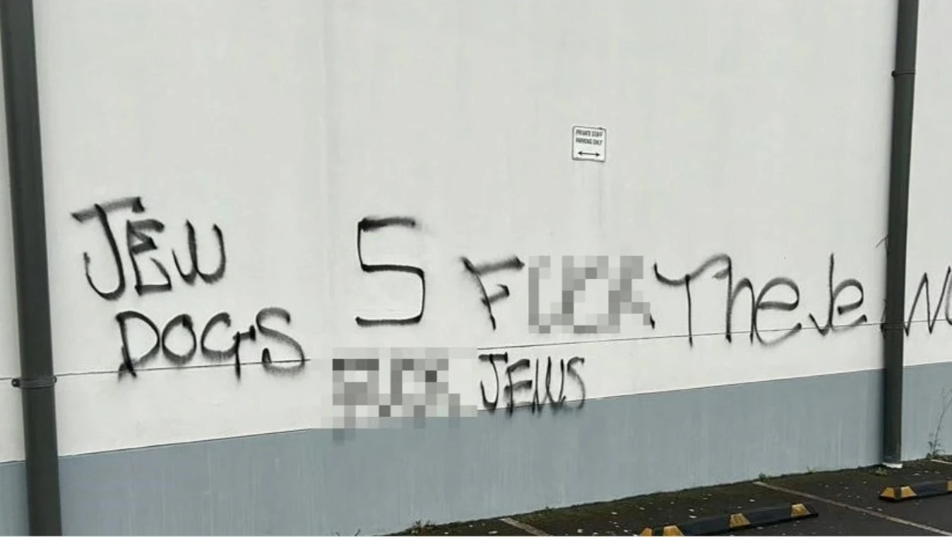 Pintada antisemita Australia