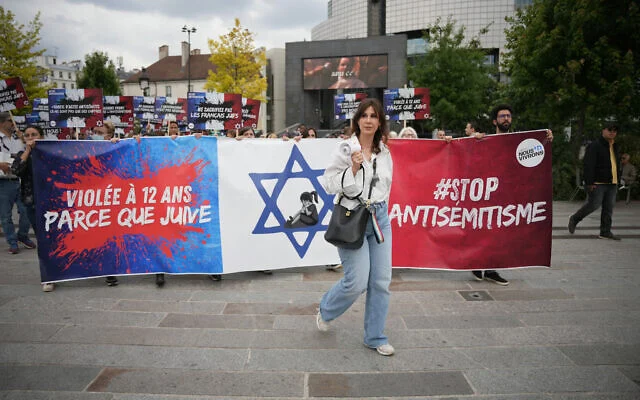 Protesta antisemitismo Francia