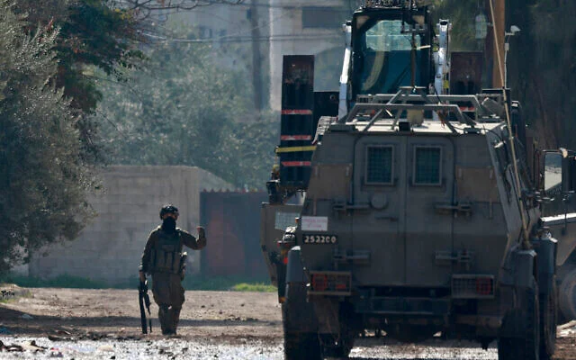 Soldado tanque Tulkarem