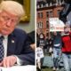 Trump manifestantes pro palestinos universidad