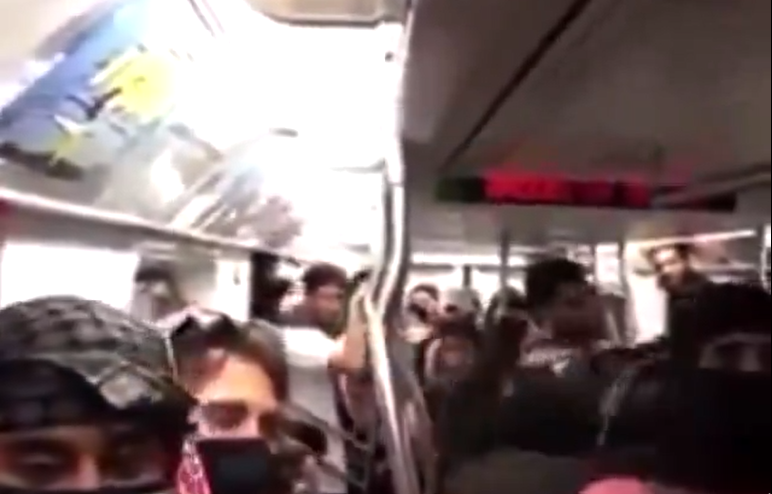 Antisemitas subte Nueva York