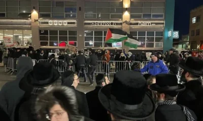 Manifestación antiisraelí Brooklyn