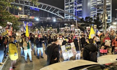 Manifestación por rehenes