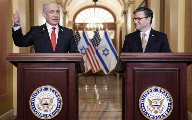 Netanyahu Johnson Mike