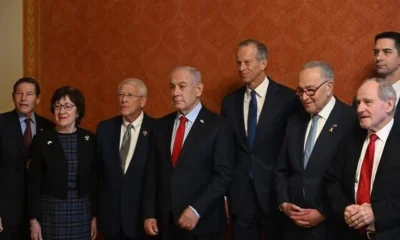 Netanyahu senadores EEUU