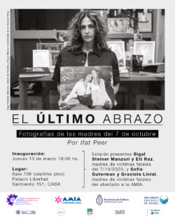 Flyer muestra El último abrazo