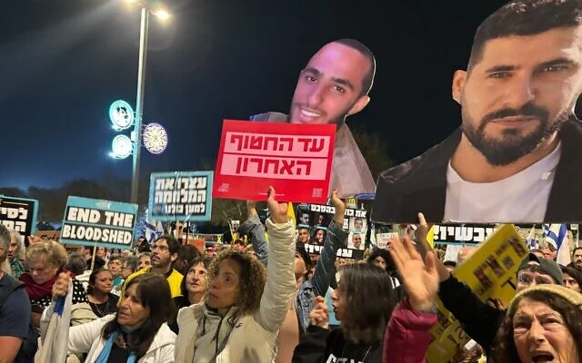 Manifestantes rehenes