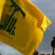Bandera Hezbollah soldado