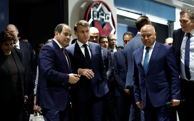 Macron al-Sisi