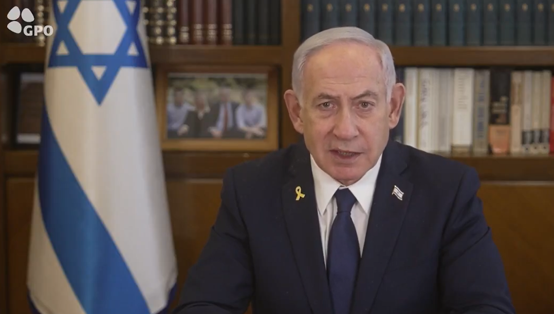Netanyahu mensaje