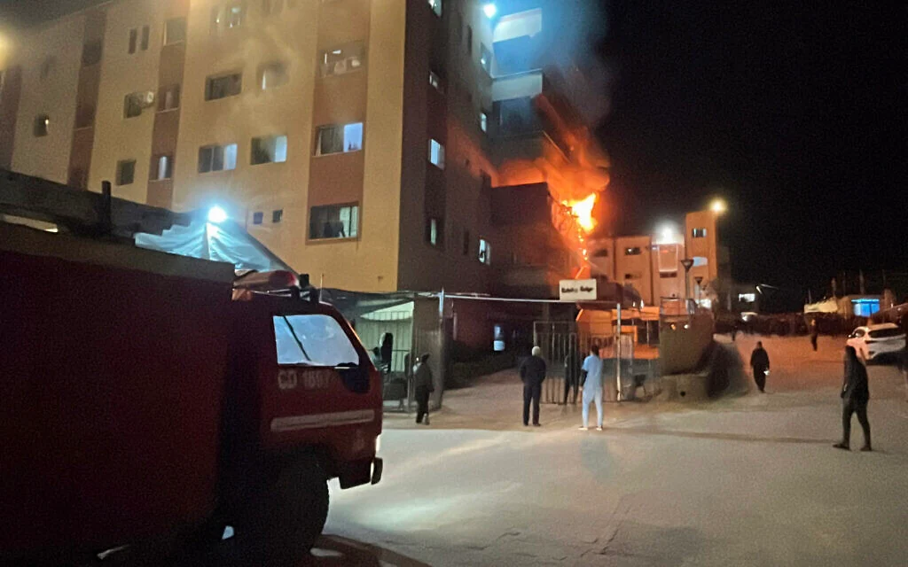 Bombardeo hospital Nasser