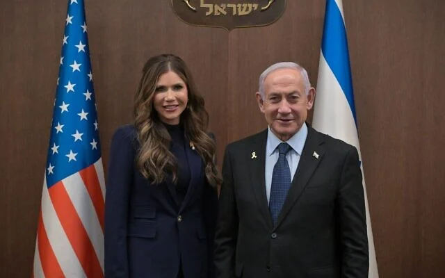 Netanyahu Noem