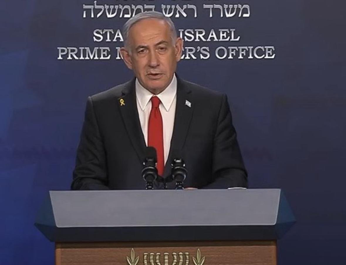 Netanyahu conferencia prensa