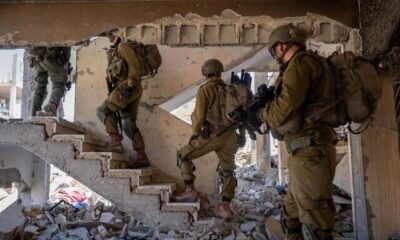 Soldados israelíes casa Rafah