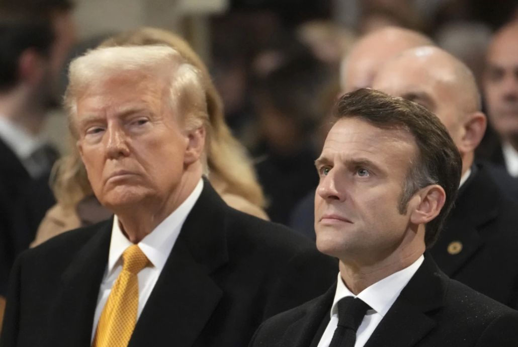Trump Macron