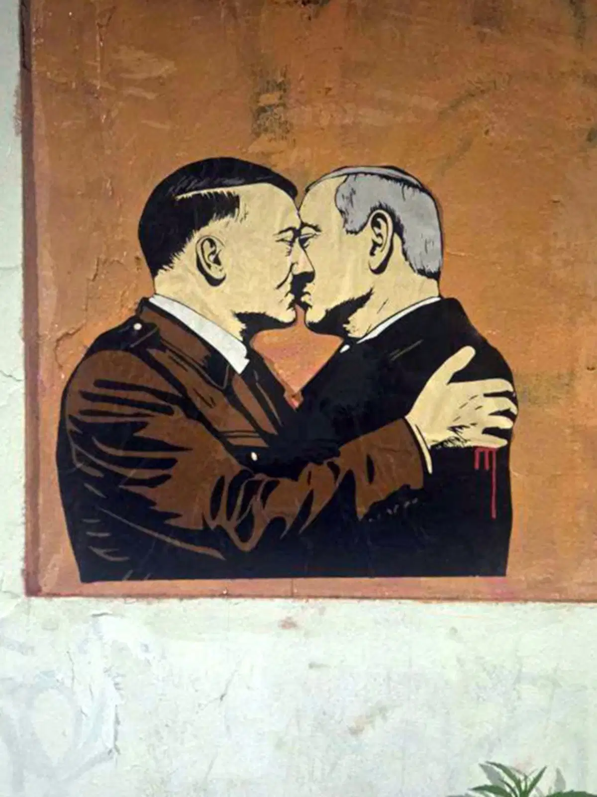 laika-nuovo-poster-hitler-bacia-netanyahu