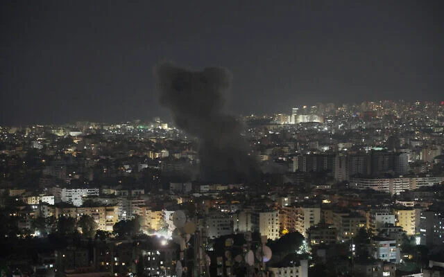 Bombardeo Beirut