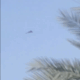 Dron iraní camino a Israel