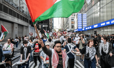 Marcha pro palestina Nueva York