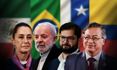 Scheinbaum Lula Boric Petro