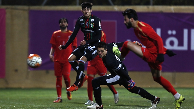 Club de fútbol chileno fundado por palestinos visita la Ribera Occidental