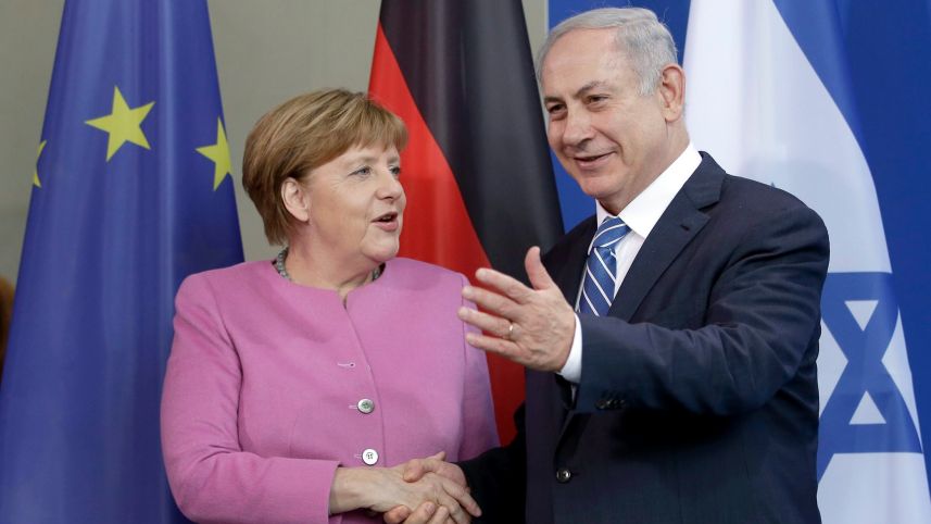 Netanyahu Merkel
