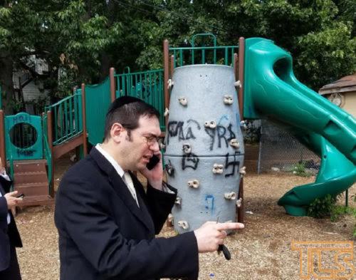 Pintaron mensajes antisemitas en escuelas estadounidenses