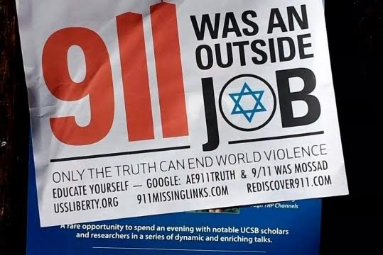 Antisemitismo. Luego de la conmemoración del 11S, continúan las teorías de conspiración judía de “falsa bandera”