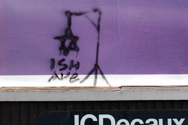 Londres: denunciaron grafitis antisemitas en una estación de trenes
