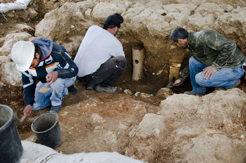 Se encontró una antigua vinoteca y un baño romano en Jerusalem