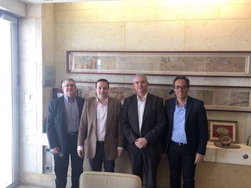 El presidente de la DAIA fue recibido en la cancillería israelí en Jerusalem