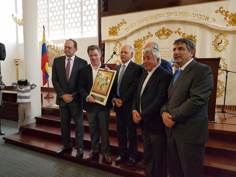 Nobel. Comunidad judía: “Es un premio para la sociedad colombiana, para las víctimas del conflicto, para el presidente Santos y enaltece a toda América Latina”