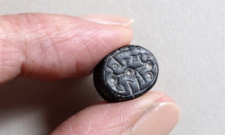 Israel. Se encontró un peculiar sello de la era del Primer Templo en la Ciudad de David