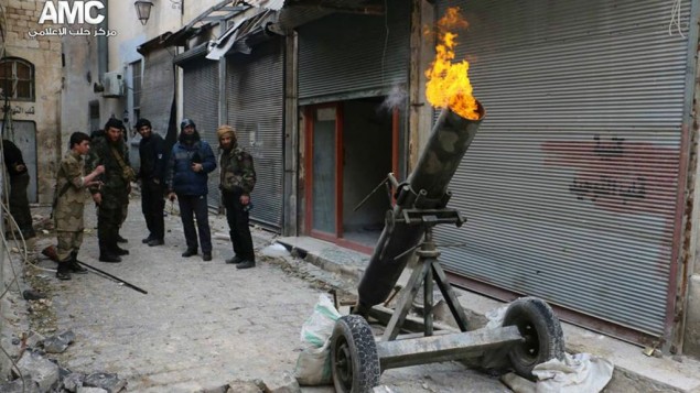 La oposición siria busca armas antiaéreas
