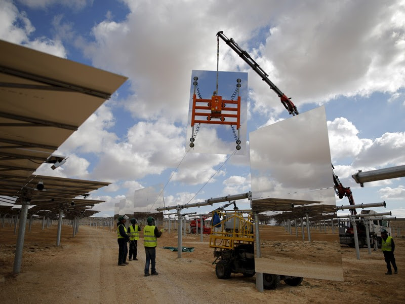 Avances. Israel está construyendo la torre solar más grande del mundo en el Negev